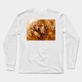 Bouquet in Sepia Long Sleeve T-Shirt